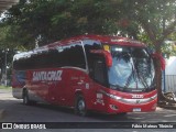 Viação Santa Cruz 28220 na cidade de Três Corações, Minas Gerais, Brasil, por Fábio Mateus Tibúrcio. Número da foto: #8406734.
