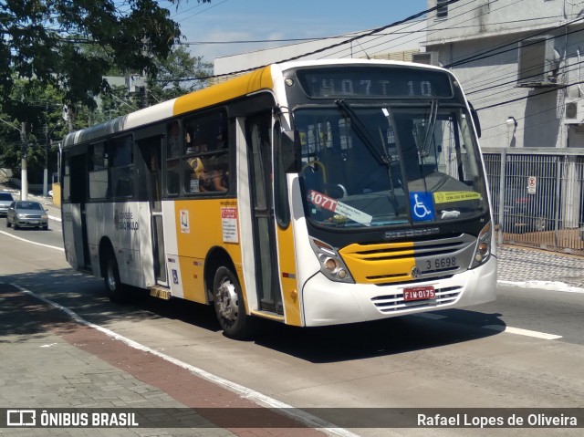 Transunião Transportes 3 6698 na cidade de São Paulo, São Paulo, Brasil, por Rafael Lopes de Oliveira. Número da foto: #8409653.