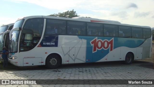 Auto Viação 1001 RJ 108.840 na cidade de Cachoeira Paulista, São Paulo, Brasil, por Warlen Souza. Número da foto: #8410629.