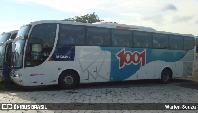 Auto Viação 1001 RJ 108.840 na cidade de Cachoeira Paulista, São Paulo, Brasil, por Warlen Souza. ID da foto: 8410629.