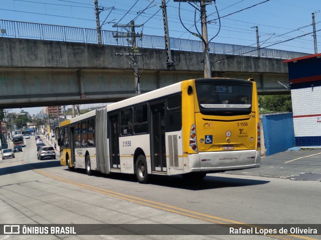 Viação Metrópole Paulista - Zona Leste 3 1556 na cidade de São Paulo, São Paulo, Brasil, por Rafael Lopes de Oliveira. Número da foto: #8411275.