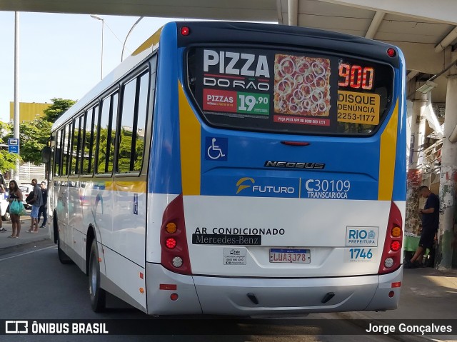 Transportes Futuro C30109 na cidade de Rio de Janeiro, Rio de Janeiro, Brasil, por Jorge Gonçalves. ID da foto: 8410573.