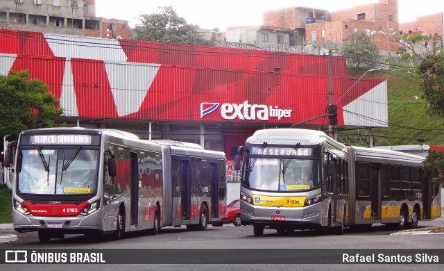 Express Transportes Urbanos Ltda 4 8163 na cidade de São Paulo, São Paulo, Brasil, por Rafael Santos Silva. Número da foto: #8411739.