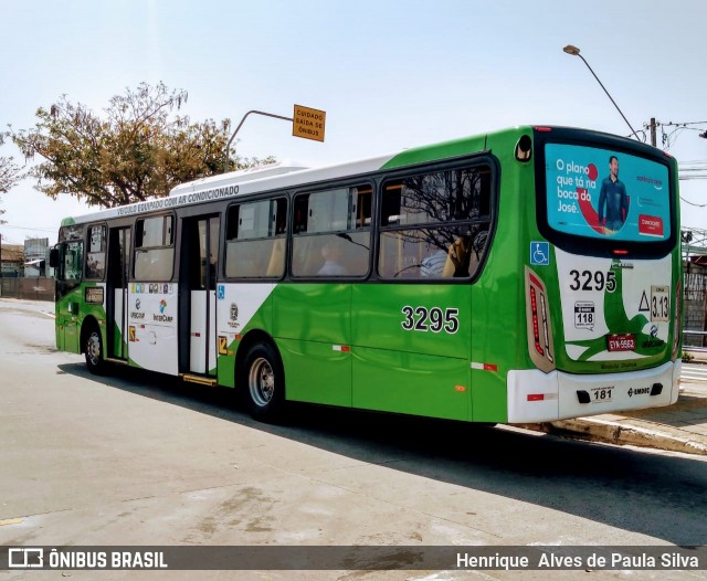 VB Transportes e Turismo 3295 na cidade de Campinas, São Paulo, Brasil, por Henrique Alves de Paula Silva. Número da foto: #8411442.
