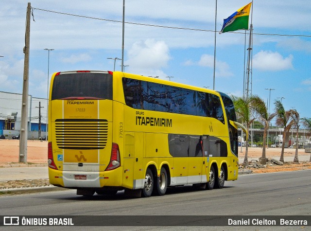 Viação Itapemirim 17033 na cidade de Jaboatão dos Guararapes, Pernambuco, Brasil, por Daniel Cleiton  Bezerra. Número da foto: #8410656.
