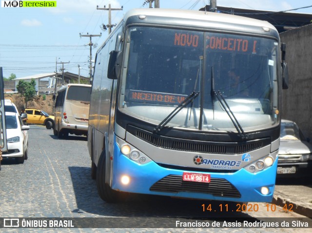 Andrade Transportes 117 na cidade de Teresina, Piauí, Brasil, por Francisco de Assis Rodrigues da Silva. ID da foto: 8410316.