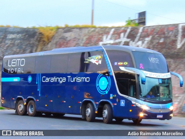 Caratinga Turismo 9595 na cidade de Belo Horizonte, Minas Gerais, Brasil, por Adão Raimundo Marcelino. ID da foto: 8412231.