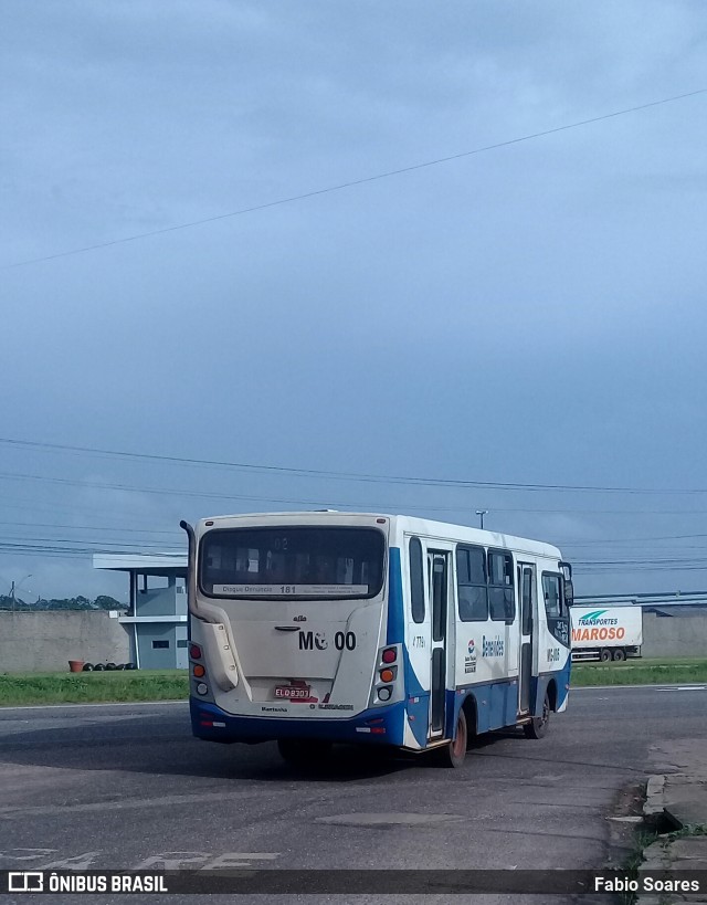 Auto Viação Maguari MG-005 na cidade de Benevides, Pará, Brasil, por Fabio Soares. ID da foto: 8410445.