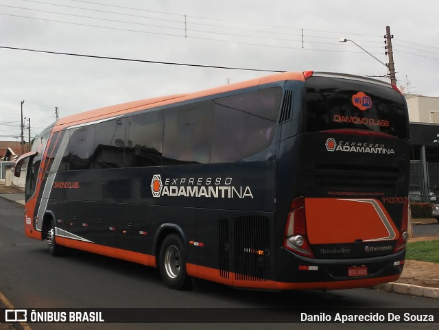 Expresso Adamantina 11070 na cidade de Jaboticabal, São Paulo, Brasil, por Danilo Aparecido De Souza. Número da foto: #8409508.
