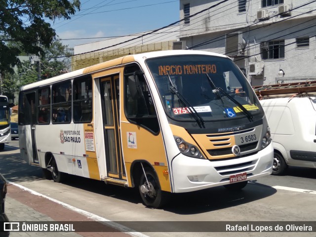 Transunião Transportes 3 6503 na cidade de São Paulo, São Paulo, Brasil, por Rafael Lopes de Oliveira. Número da foto: #8409698.