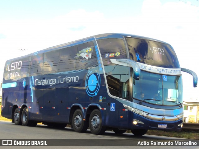 Caratinga Turismo 9595 na cidade de Belo Horizonte, Minas Gerais, Brasil, por Adão Raimundo Marcelino. ID da foto: 8412210.