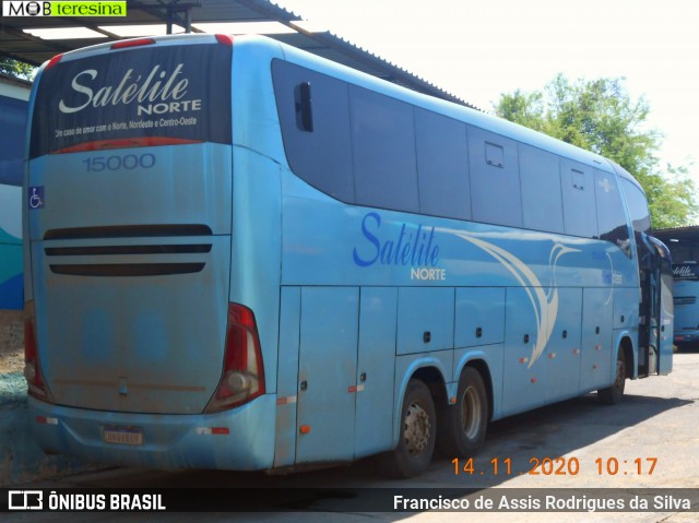 Expresso Satélite Norte 15000 na cidade de Teresina, Piauí, Brasil, por Francisco de Assis Rodrigues da Silva. ID da foto: 8411176.