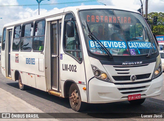 Lemoel Transportes LM-002 na cidade de Ananindeua, Pará, Brasil, por Lucas Jacó. ID da foto: 8412081.