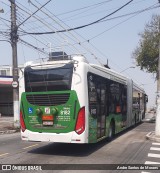 Metra - Sistema Metropolitano de Transporte 8182 na cidade de Santo André, São Paulo, Brasil, por Andre Santos de Moraes. Número da foto: #:id.