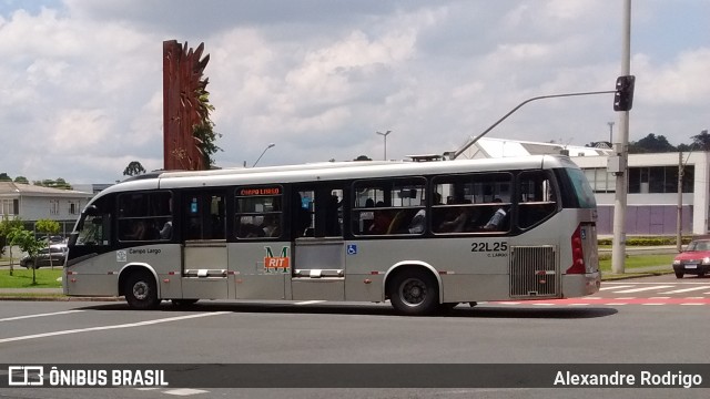 Empresa de Ônibus Campo Largo 22L25 na cidade de Curitiba, Paraná, Brasil, por Alexandre Rodrigo. ID da foto: 8336376.