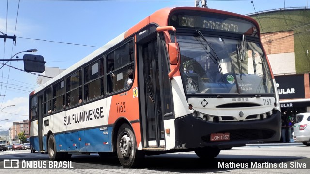 Viação Sul Fluminense 1162 na cidade de Volta Redonda, Rio de Janeiro, Brasil, por Matheus Martins da Silva. Número da foto: #8335927.