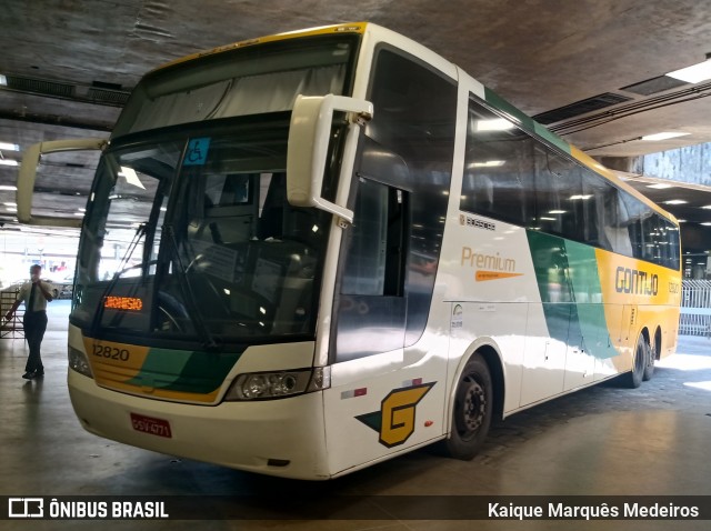 Empresa Gontijo de Transportes 12820 na cidade de Belo Horizonte, Minas Gerais, Brasil, por Kaique Marquês Medeiros . ID da foto: 8336231.