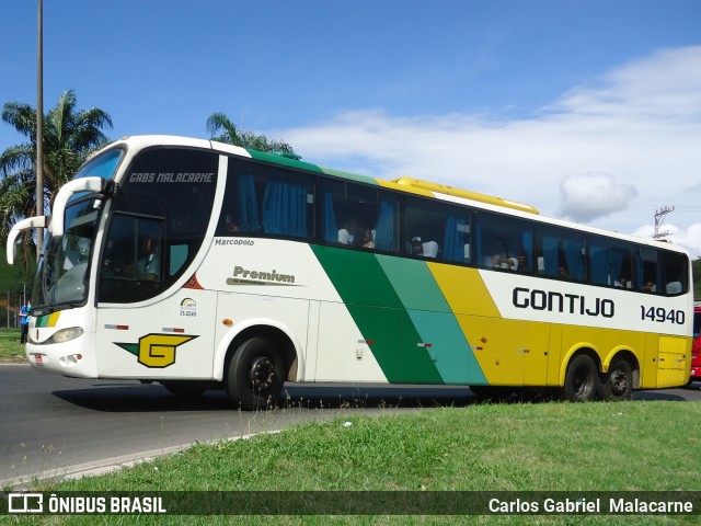 Empresa Gontijo de Transportes 14940 na cidade de Viana, Espírito Santo, Brasil, por Carlos Gabriel  Malacarne. ID da foto: 8336276.