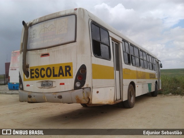 Ônibus Particulares 8534 na cidade de Tracunhaém, Pernambuco, Brasil, por Edjunior Sebastião. ID da foto: 8335571.