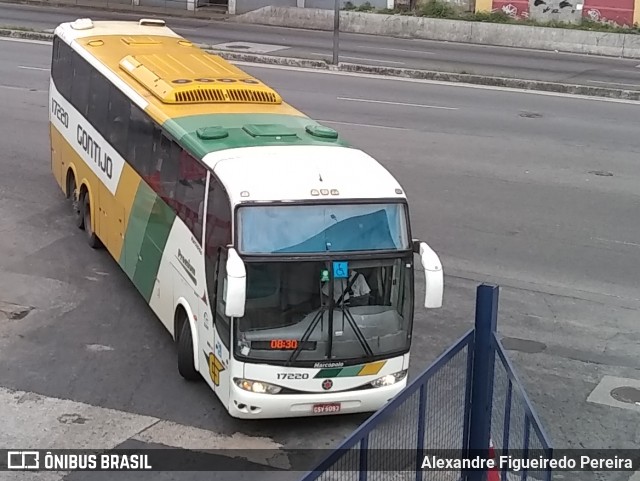 Empresa Gontijo de Transportes 17220 na cidade de Rio de Janeiro, Rio de Janeiro, Brasil, por Alexandre Figueiredo Pereira. Número da foto: #8337979.
