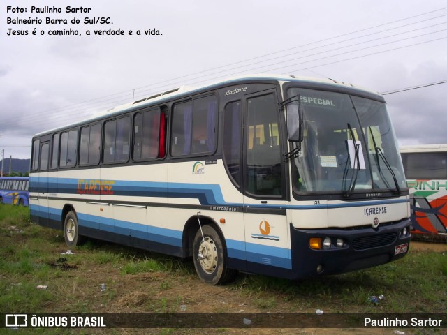 Expresso Coletivo Içarense 138 na cidade de Camboriú, Santa Catarina, Brasil, por Paulinho Sartor. Número da foto: #8337331.