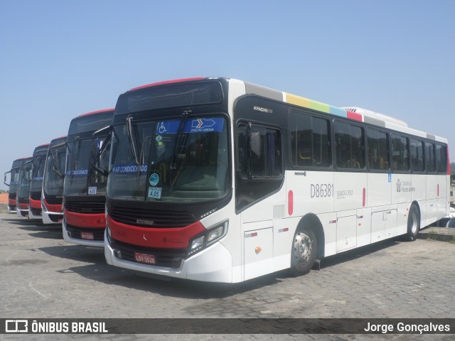 Auto Viação Jabour D86381 na cidade de Rio de Janeiro, Rio de Janeiro, Brasil, por Jorge Gonçalves. Número da foto: #8336565.