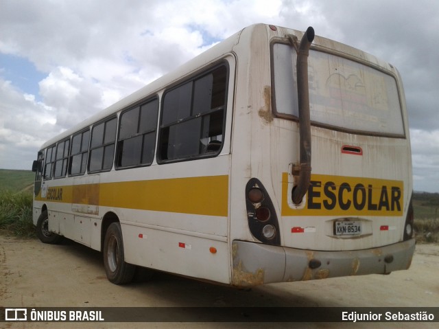 Ônibus Particulares 8534 na cidade de Tracunhaém, Pernambuco, Brasil, por Edjunior Sebastião. ID da foto: 8335579.