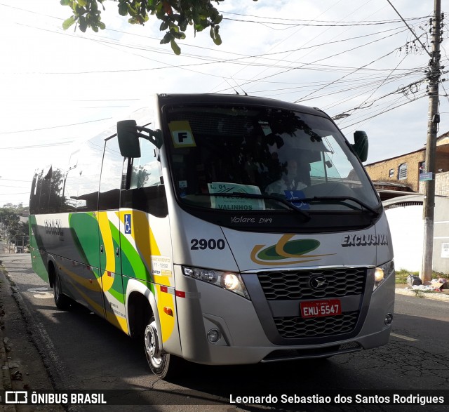 Exclusiva Turismo 2900 na cidade de Campinas, São Paulo, Brasil, por Leonardo Sebastiao dos Santos Rodrigues. ID da foto: 8414387.