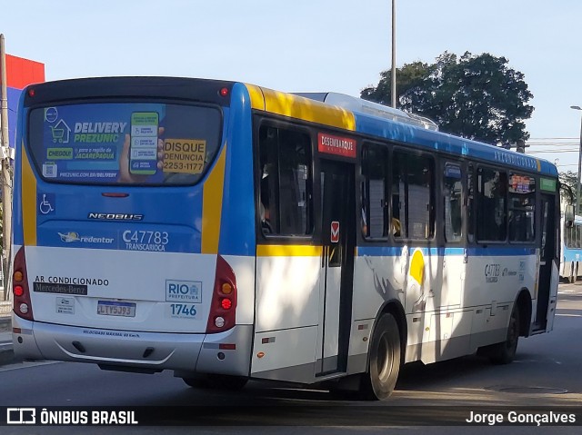Viação Redentor C47783 na cidade de Rio de Janeiro, Rio de Janeiro, Brasil, por Jorge Gonçalves. Número da foto: #8412433.