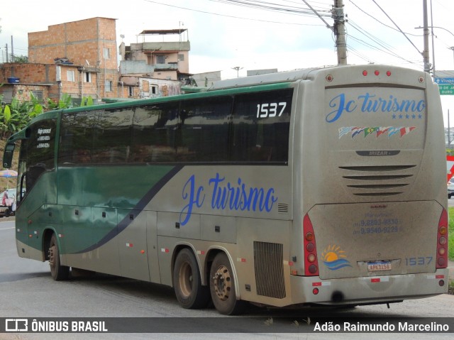 JC Turismo 1537 na cidade de Belo Horizonte, Minas Gerais, Brasil, por Adão Raimundo Marcelino. ID da foto: 8414911.