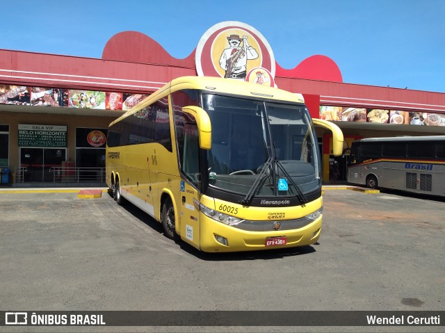 Viação Itapemirim 60025 na cidade de São José do Rio Preto, São Paulo, Brasil, por Wendel Cerutti. Número da foto: #8414628.