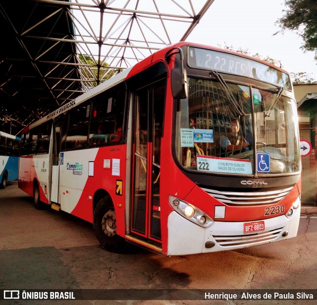 Expresso CampiBus 2230 na cidade de Campinas, São Paulo, Brasil, por Henrique Alves de Paula Silva. Número da foto: #8413587.