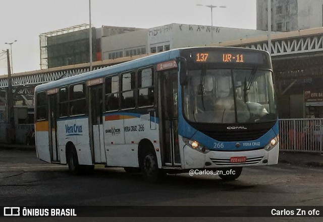 Expresso Vera Cruz 266 na cidade de Recife, Pernambuco, Brasil, por Carlos Zn ofc. ID da foto: 8412376.