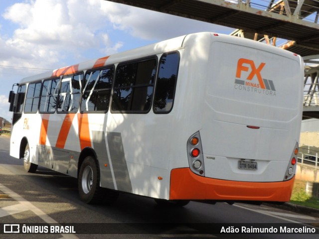 Ônibus Particulares 9484 na cidade de Belo Horizonte, Minas Gerais, Brasil, por Adão Raimundo Marcelino. Número da foto: #8414994.