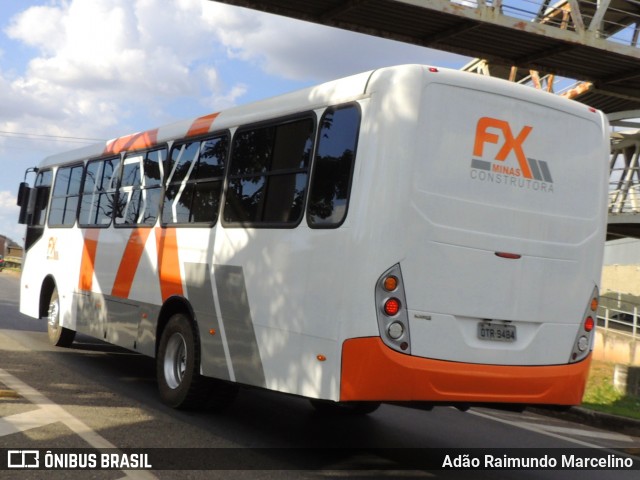 Ônibus Particulares 9484 na cidade de Belo Horizonte, Minas Gerais, Brasil, por Adão Raimundo Marcelino. ID da foto: 8414994.