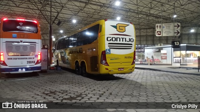 Empresa Gontijo de Transportes 19350 na cidade de Vitória, Espírito Santo, Brasil, por Crislye Pilly. ID da foto: 8413184.