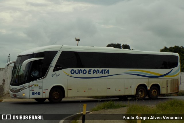Viação Ouro e Prata 646 na cidade de Cuiabá, Mato Grosso, Brasil, por Paulo Sergio Alves Venancio. Número da foto: #8412393.