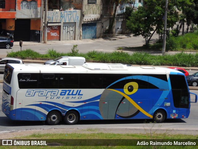 Arara Azul Turismo 2009 na cidade de Belo Horizonte, Minas Gerais, Brasil, por Adão Raimundo Marcelino. ID da foto: 8414690.