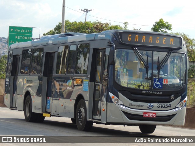 Viação Zurick 31054 na cidade de Belo Horizonte, Minas Gerais, Brasil, por Adão Raimundo Marcelino. ID da foto: 8414931.