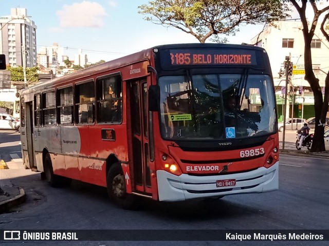 Viação Santa Edwiges 69853 na cidade de Belo Horizonte, Minas Gerais, Brasil, por Kaique Marquês Medeiros . Número da foto: #8414446.