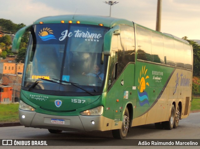 JC Turismo 1537 na cidade de Belo Horizonte, Minas Gerais, Brasil, por Adão Raimundo Marcelino. ID da foto: 8414889.