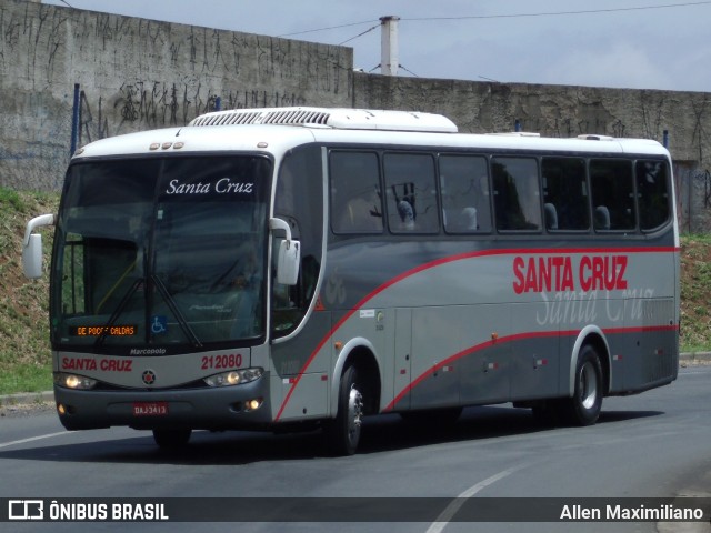 Viação Santa Cruz 212080 na cidade de Campinas, São Paulo, Brasil, por Allen Maximiliano. ID da foto: 8415042.