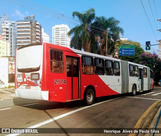 Itajaí Transportes Coletivos 2974 na cidade de Campinas, São Paulo, Brasil, por Henrique Alves de Paula Silva. Número da foto: #8413644.