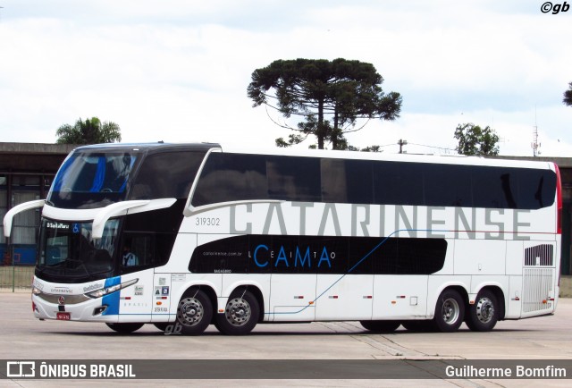 Auto Viação Catarinense 319302 na cidade de Curitiba, Paraná, Brasil, por Guilherme Bomfim. ID da foto: 8339416.