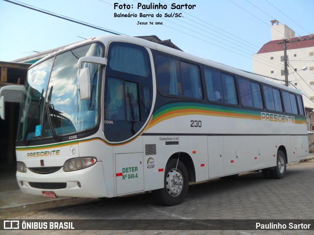 Expresso Presidente Getúlio 230 na cidade de Camboriú, Santa Catarina, Brasil, por Paulinho Sartor. ID da foto: 8339468.