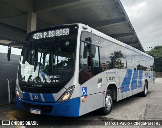 Viação Mauá RJ 185.070 na cidade de Niterói, Rio de Janeiro, Brasil, por Marcus Paulo - ChegaParei RJ. ID da foto: 8340467.