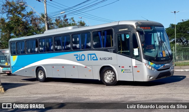 Rio Ita RJ 152.245 na cidade de Niterói, Rio de Janeiro, Brasil, por Luiz Eduardo Lopes da Silva. Número da foto: #8340595.