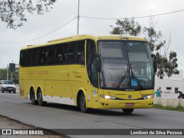 Viação Itapemirim 5811 na cidade de Caruaru, Pernambuco, Brasil, por Lenilson da Silva Pessoa. ID da foto: 8339879.