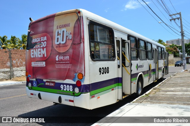 Viação Modelo 9308 na cidade de Aracaju, Sergipe, Brasil, por Eduardo Ribeiro. ID da foto: 8339494.