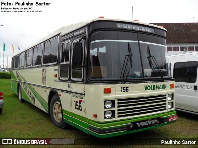 Empresa de Transportes Coletivos Volkmann 156 na cidade de Joinville, Santa Catarina, Brasil, por Paulinho Sartor. ID da foto: 8339448.